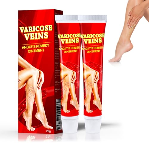 2-Pack Varikosette Leg Cream, Spider Vein Varicose Lotion...