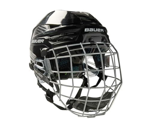 Bauer Re-Akt 85 Helm Combo Senior, Größe:L, Farbe:schwarz