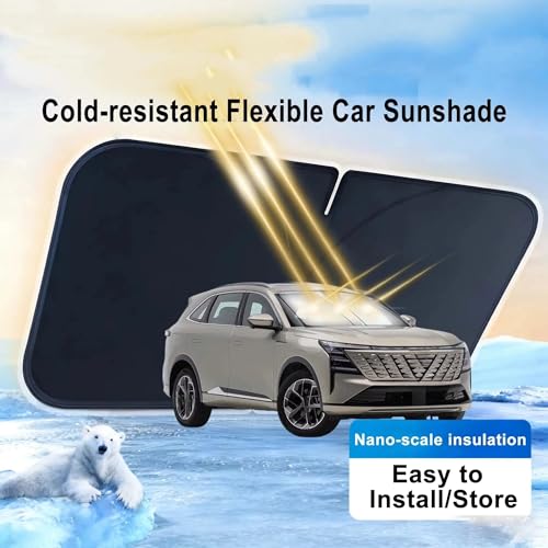 Cache soleil Changan CS75 Plus 2025-2026 contre volant brûlant - 5