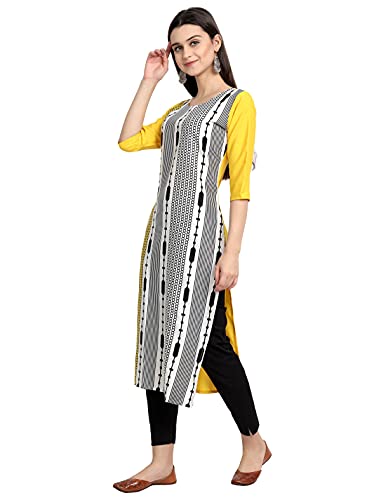 Image of Women's Crepe Regular Kurta