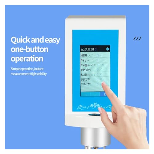 Testeur de viscosimètre à écran tactile et vitesse variable continue