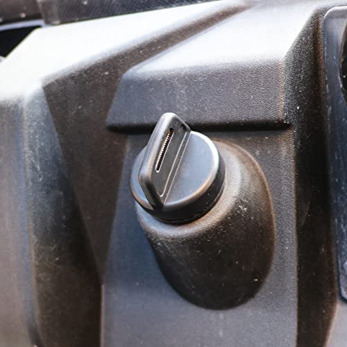 Image of Ignition Key Switch Cover for Polaris Ranger, Brutus, RZR, General, ACE, Sportsman, Scrambler, Trail Boss, Trail Blazer, Magnum, Xpress, Sport 5433534 UTV ATV Key Ignition Covers Caps