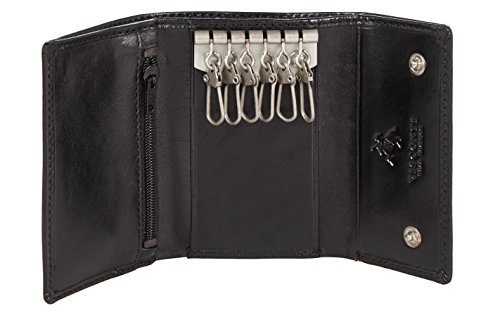 Visconti 1178 Leather Key Case Wallet/Key Holder Wallet/Coin Purse