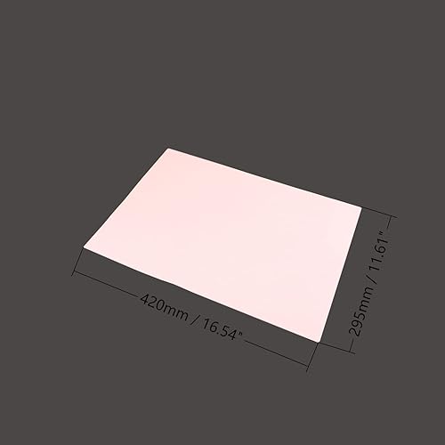 Miniatura 2 de Othmro 50 hojas de papel de transferencia, papel de secado lento por sublimación de calor, 3.53 onzas, papel de sublimación de 16.5 x 11.7 pulgadas,