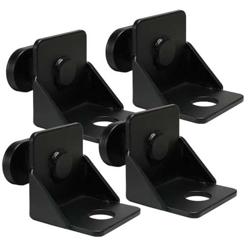 Triangular Design Shipping Container Anchor (4 Pack)More Stable, Heavy Duty Steel Shipping Containers Side Twist Lock, Black Powder Coated Shipping Container Tie Downs, Shipping Container Accessories by Fistihon - Used condition - US$47.30