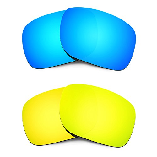 Lentes Oakley Holbrook repuesto con filtros azul y oro de alta nitidez