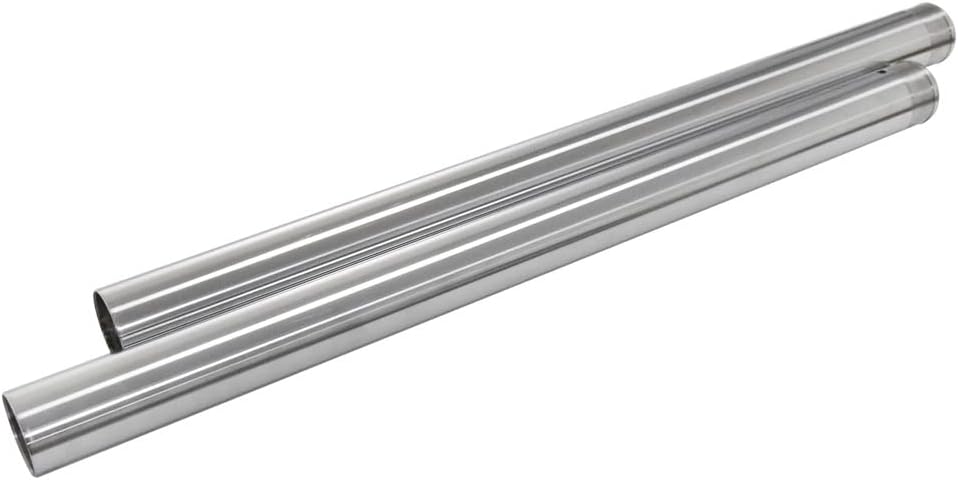 Front Suspension Shock Absorber Fork Inner Pipes for Kawasaki ZX1100 ZZR1100 1993-2001 43mm Chrome Fork Pipes