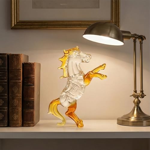 Statue de cheval sculpté pour harmoniser l'énergie du bureau