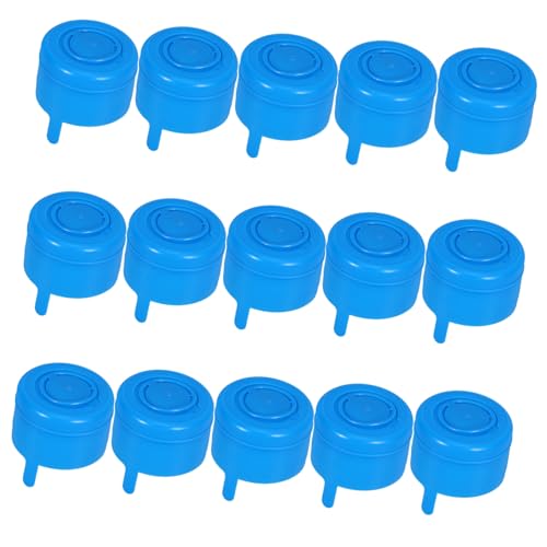 Angoily Tapa para Botella De Cubo Dispensador De Agua Tipo Cubo Rosca, Sellado Hermético, Reutilizable y Antiderrames, Apta para Baldes De 18,9 litros, Pack De 25 Piezas, Uso Doméstico y Oficina