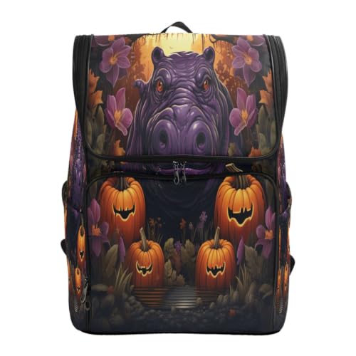 Sac à dos Halloween citrouille contre le manque de place scolaire
