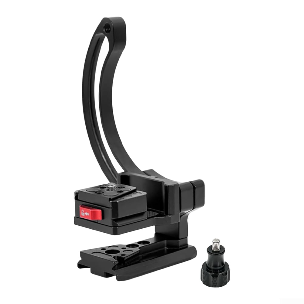 Supporto verticale a sgancio rapido per fotocamere DSLR in