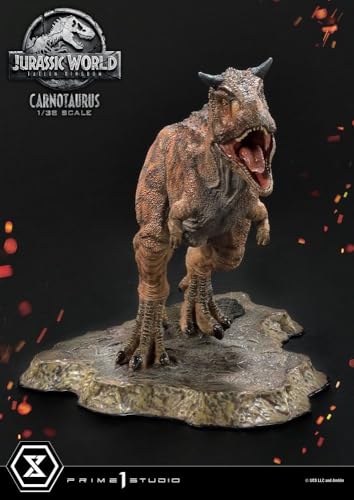 Prime 1 Studio Jurassic World: Fallen Kingdom - Figura Decorativa (PVC, 1/38 Carnotaurus, 16 cm)