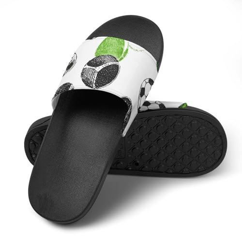 Sports Balls Slippers for Men Wormen Shower Bathroom Slipper Indoor Beach Non Slip Sandal4