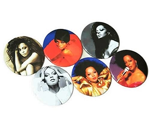 Diana Ross Pinback Buttons The Supremes Mahogany Best Friend Birthday Gifts