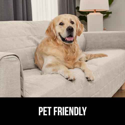 Gorilla Grip 840316708890 Patented Waterproof Slip-Resistant 70 Inch Sofa Protector Cover, For Leather Or Fabric Couch Cushion thumb #8