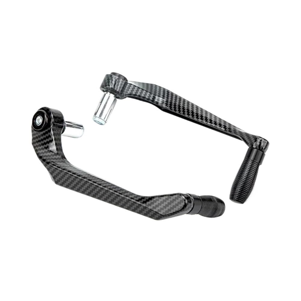 WGRUKLBD Motorcycle CNC Aluminum Alloy Handlebar Brake Clutch Lever Hand Guard Protector Modification Accessories Handguard Handlebars Protector