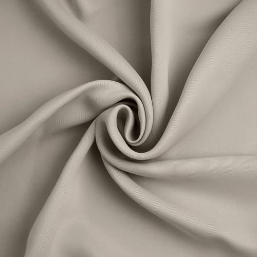 Rideau à oeillets en polyester pierre 137x213 cm Sun Zero - 7