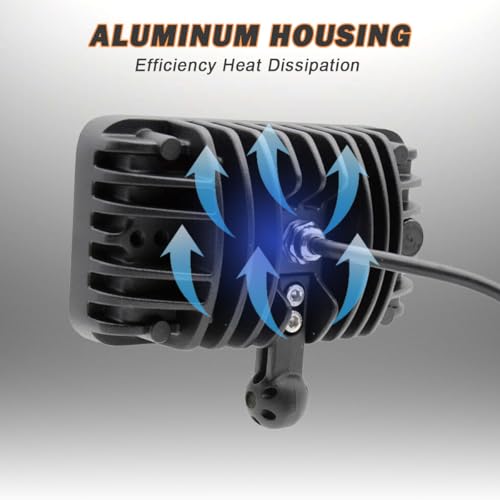 Hooma 40W Arbeitsscheinwerfer Led 12V Traktor Kompatibel mit John Deere 4700 7710 7810 8310 8410 8400 7200 7210 7400 7410 7510 7600 7610 7700 7800 8100T 8200T 8300T 8400T