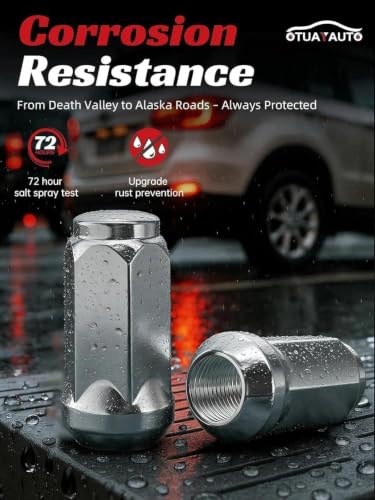 Image of OTUAYAUTO M14x1.5 32PCS Lug Nuts, Replacement for Chevy Silverado 1500