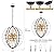 MEIXISUE Modern Sputnik Chandelier,Black Gold Globe Crystal Firework Pendant Light Fixture Industrial 12-Light for Entryway Foyer Kitchen Dining Living Room UL Listed
