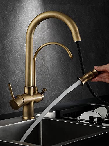 Robinet propre pour évier de cuisine résolvant le manque de place et d'eau pure - 3
