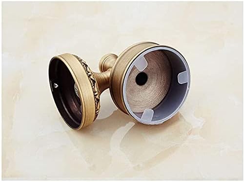 Toilet Brush Toilet Brush and Holder Set，Wall-Mounted Toilet Brush Holder Set with Copper Handle for Bathroom Toilet Cleaning for Home Bathroom