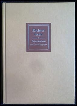 Hardcover Dichter lesen. Vol. 3: Vom Expressionismus in die Weimarer Republik [German] Book