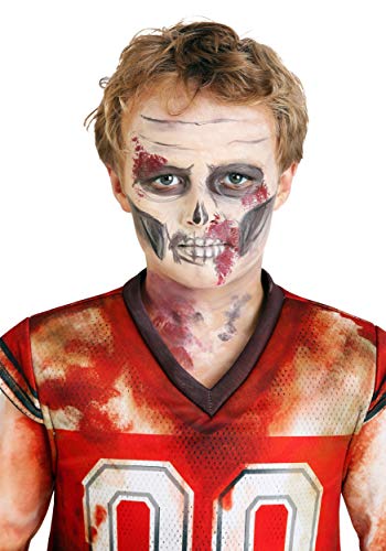 Disfraz Completo de Niño Jugador de Fútbol Zombie miniatura 4
