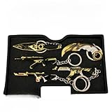 CKHOF Valorant Games Mini Weapons toy Models Keychain Set (5-10cm) (No.1)
