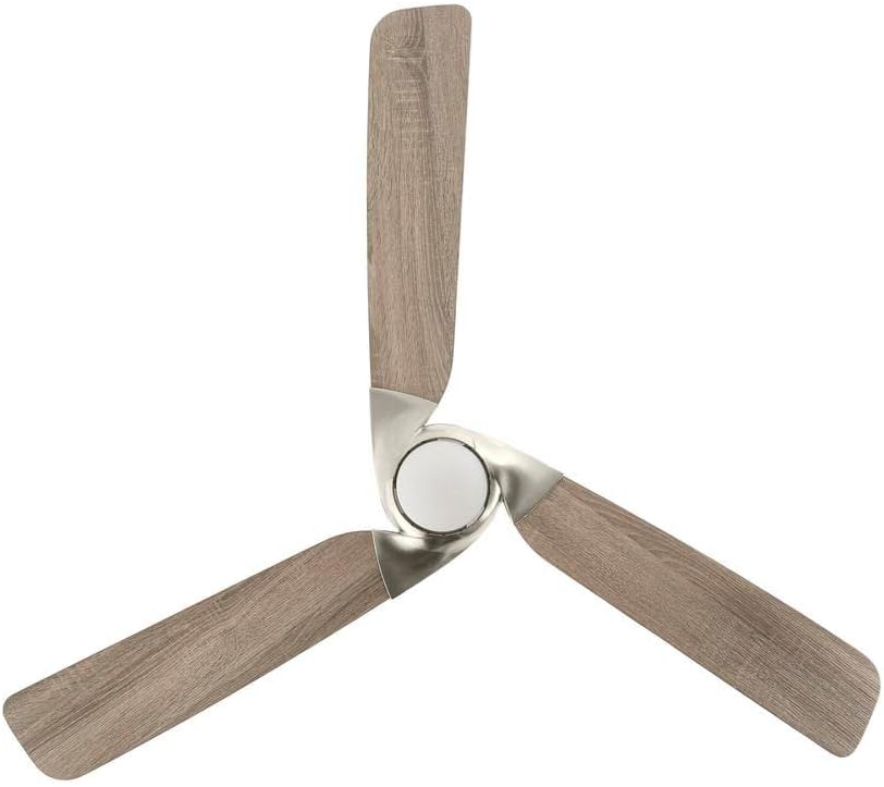 Ester 54 in. White Color Changing Integrated LED Indoor/Outdoor Brushed Nickel Ceiling Fan with Light Kit and Remote