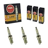 3 Zylinder 3x NGK Zündkerze Zuendkerze LFR6C-11 Set // 5788/3-Zylinder