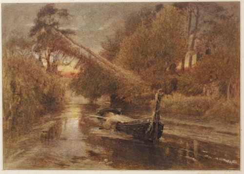 Poster la Dame de Shalott Goodwin pour Décoration de la Chambre à Coucher Cosy