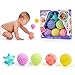WolinTek Juguetes para bebés Bolas de apilamiento para bebés,6 Pieza Bolas Sensoriales para Bebés Soft Hand Ball Grip Ball Sensor Ball Set Textured Multi Ball Set, Infantil Pelota Educativa