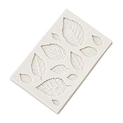 Topdo - 1 Molde de Silicona para Tartas y Chocolates, Forma de Mini decoración de Chocolate, 7 x 10 cm