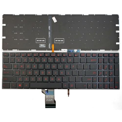 Clavier rétroéclairé US pour Asus ROG Strix GL702VM GL702VT GL702VS GL702ZC