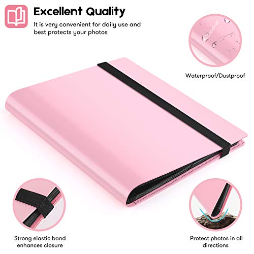 Ablus 160 Pockets Mini Photo Album For Fujifilm Instax Mini Camera, Polaroid Snap, Z2300, Socialmatic Instant Cameras & Zip Instant Printer (Pink) #TOP5