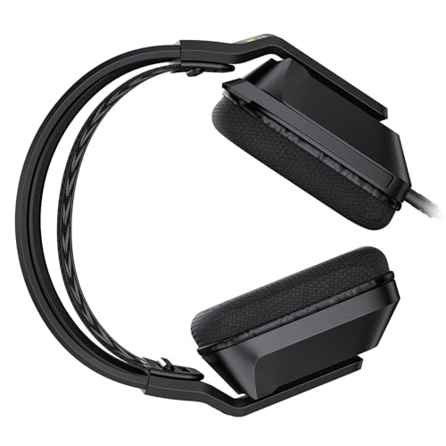Casque de jeu filaire USB PC ordinateur portable console microphone réglable - 6