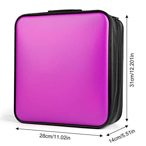 Timcorr Cd Case Dvd Holders Storage - 432 Capacity Portable Disc Cd Case Holder Organizer Dvd Holders Storage Cases & Cd Wallet Binder Dvd Sleeve Holder For Car Office Travel (Purple) #TOP2