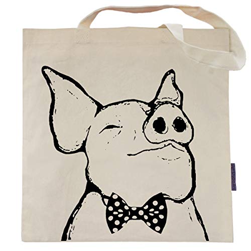 Nathan The Pig Tote Bag By Pet Studio Art #TOP11