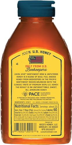 Pack de Miel Cruda Local Hive 2 Sabores Regionales 16 oz c/u miniatura 7