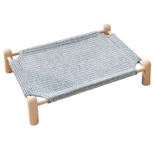 Cama elevada para gatos de 45x15x10 cm con plataforma estable y transpirable 6