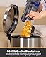 VACTechPro 32KPa/680W/6M Staubsauger, Staubsauger mit Kabel Con 800ML Pattumiera, Stielstaubsauger mit Kabel Con Design a Doppia Maniglia, Vacuum Cleaner per Pavimenti Duri, ORO