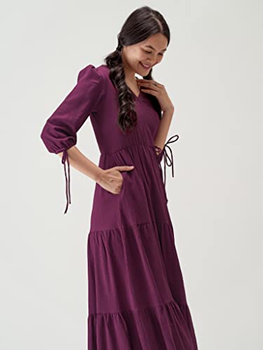 Image of AASK Women Fit and Flare Dress