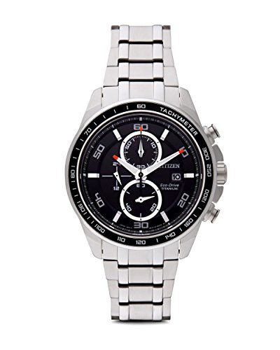 Preisvergleich Produktbild Citizen Herren-Armbanduhr XL Super Titanium Chronograph Quarz Titan CA0340-55E