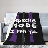 MENOPKA Multi-Größen Mode Music DeundPEundChe Band Flanelldecke Ultra-Soft Mikrofleece-Decke Anti-Pilling Hypoallergen Hautfre&lich für zu Hause Outdoor-Camping oder Geschenk