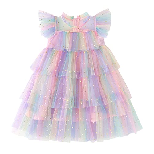 Toddler Baby Girl Tutu Tulle Princess Summer Dress+Flower Headband Party Photoshoot