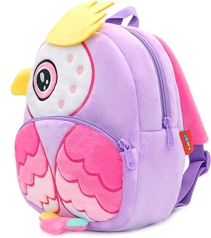 Image of Delicado Kids Backpack, Toddler Kids Backpack Plush children Nursery /Pre School /Picnic /Travelling Bag for Baby Girl Boy Age (2-5 Years)
