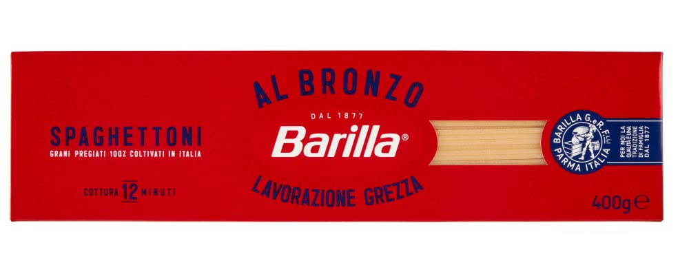 Italian Gourmet Bundle Spaghettoni Al Bronzo 24x 500g + Polpa Gratis – Italienische Pasta aus Hartweizengrieß