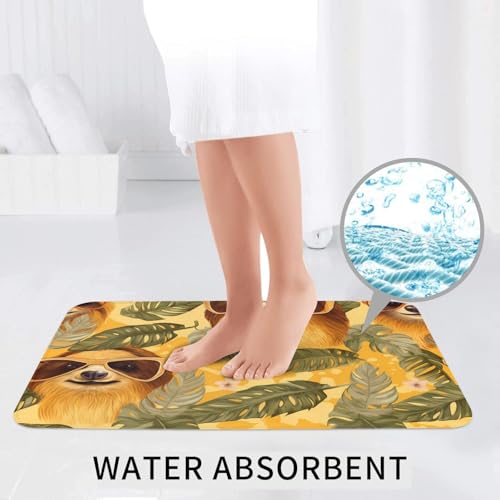 Tapis de salle de bain antidérapants pour éviter les glissades devant la coiffeuse - 7