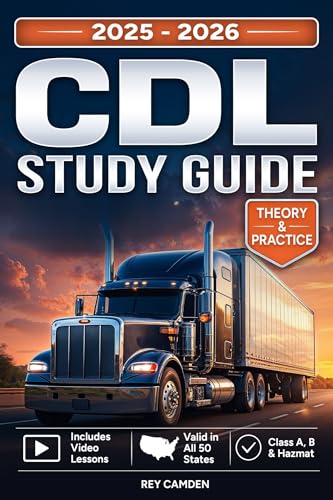 No Panic CDL Study Guide: The Most Complete Prep System to Pass Your License Exam—4,000+ Real DMV-Style Questions, Visual Guides, Expert Tips | Weekly Full-Length Practice Exams